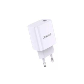   Hálózati töltőfej Jokade JB043 Type-c 20W gyors töltő adapter fehér