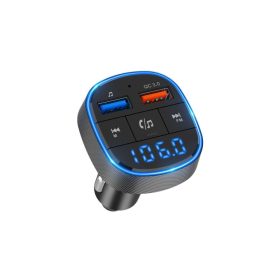   Fm Transmitter Hoco BC57 Autós töltő Bluetooth 2 Usb bemenet Micro SD olvasó