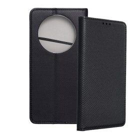 Xiaomi Redmi Note 14 Pro 5G nyitható flip tok fekete