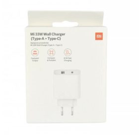   Hálózati töltőfej Xiaomi AD332EU Type-c Usb kimenet 33W 3A bliszteres gyári fehér