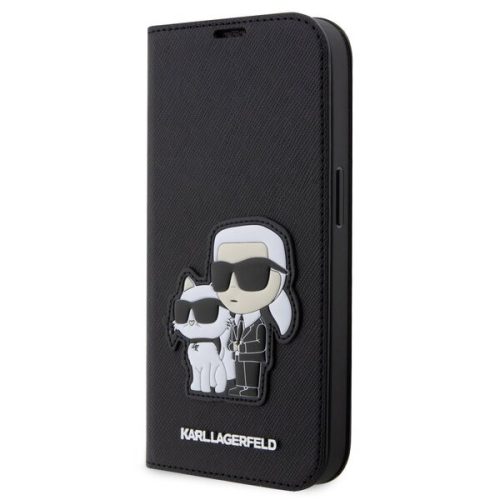 Apple Iphone 11 Karl Lagerfeld Saffiano Book könyv tok