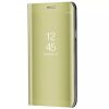 Samsung Galaxy S22 Plus oldalra nyíló Smart View Cover Utángyártott arany
