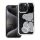Apple Iphone 15 tok csillogó maci mintával ezüst
