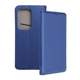 Honor 400 nyitható flip tok kék