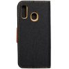 Xiaomi Redmi 10C oldalra nyíló könyv tok Canvas fekete