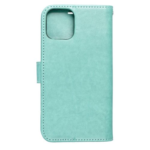 Xiaomi Mi 11 Lite oldalra nyíló könyv tok Mandala minta zöld