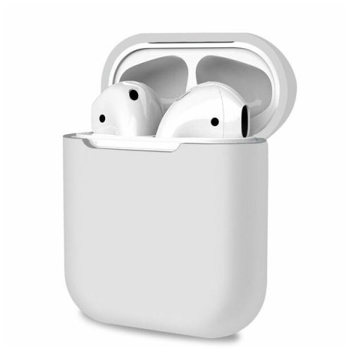 Apple Airpods 1 / 2 szilikon tok fehér