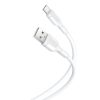 Töltő és adatkábel XO NB212 Usb A Type-c 100cm 2,1a fehér