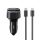 Fm Transmitter XO BCC17 Autós töltő Bluetooth Usb A Type-c bemenet kábellel
