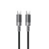 Töltő és adatkábel XO NB-Q282B Type-c Type-c 100cm 60W PD fekete