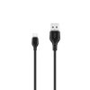 Töltő és adatkábel XO NB103 Usb A Type-c 200cm 2,1a Fekete