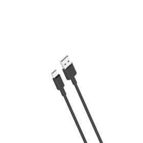   Töltő és adatkábel XO NB156 Usb A Type-c 100cm 2,1a Fekete