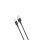 Töltő és adatkábel XO NB156 Usb A Type-c 100cm 2,1a Fekete