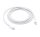 Töltő és adatkábel Apple készülékekhez Lightning - Type-c 200cm PD 2,1A fehér