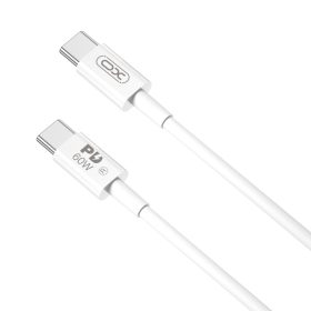   Töltő és adatkábel XO NB-Q190A Lightning - Type-c 100cm PD 60W fehér