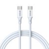 Töltő és adatkábel BWOO Type-c Type-c 200cm 60W PD fehér