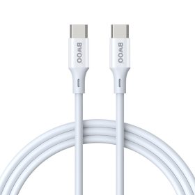   Töltő és adatkábel BWOO Type-c Type-c 200cm 60W PD fehér