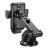 Hoco H37 autós telefon tartó tapadókorongos műszelfalra / szélvédőre fekete