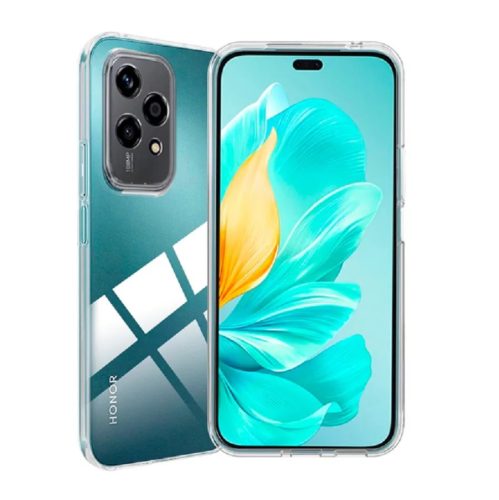 Honor 400 Lite 2mm átlátszó szilikon tok kameravédővel