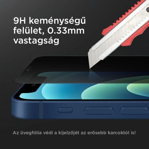 Apple Iphone 16 Pro / 17 / 17 Pro / 18 Pro 5D betekintésgátló privacy üvegfólia