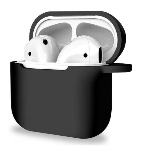 Apple Airpods Pro szilikon tok fekete