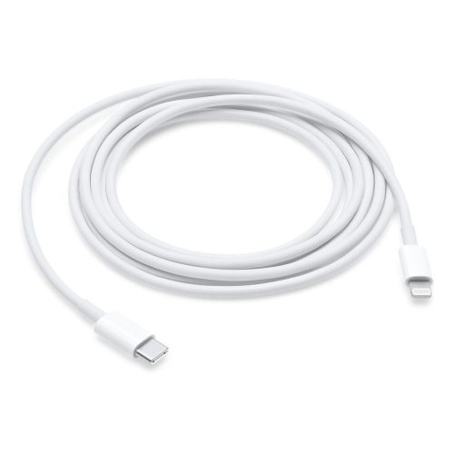 Töltő és adatkábel Apple készülékekhez Lightning - Type-c 100cm 2A MM0A3ZM/A gyári bliszteres Fehér