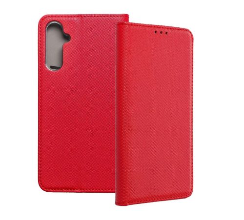 Samsung Galaxy A26 5G nyitható flip tok piros