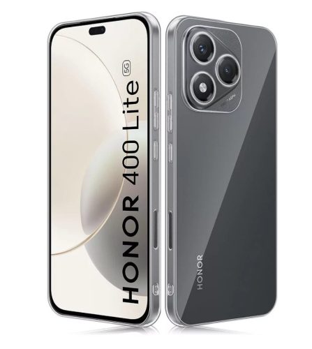 Honor 400 Lite 1,3mm csillogó csillámos szilikon tok átlátszó