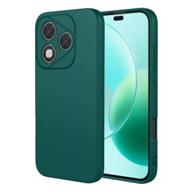 Honor 400 Smart / X7d erősített szilikon tok matt zöld