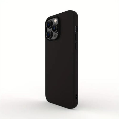 Huawei P30 Lite fekete szilikon tok
