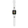 Karl Lagerfeld KLAWMSLCKW Apple Watch 38 40 41 mm szilikon óraszíj fehér
