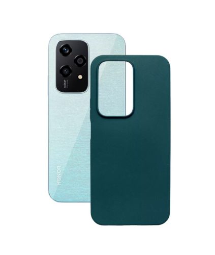 Honor 400 Lite erősített szilikon tok matt zöld