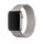 Apple Watch 42 44 45 49 mm milano fém óraszíj ezüst