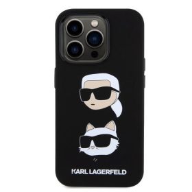   Apple Iphone 15 Karl Lagerfeld Liquid Silicone K & C Head szilikon tok