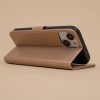 Samsung Galaxy A16 nyitható flip könyv telefon tok füllel arany