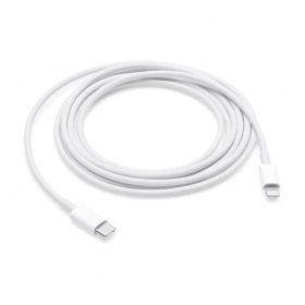   Töltő és adatkábel Apple készülékekhez Lightning - Type-c 200cm PD 2,1A fehér