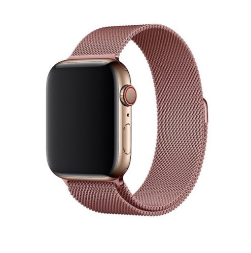 Apple Watch 42 44 45 49 mm milano fém óraszíj rozé arany