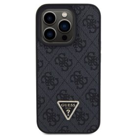   Apple Iphone 15 Guess Strass Triangle Metal Logo szilikon tok