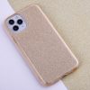 Samsung Galaxy A21s Glitter szilikon csillogó tok arany