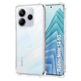   Xiaomi Redmi Note 14 5G 1,5mm erősített sarkok szilikon tok átlátszó
