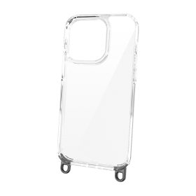 Samsung Galaxy A55 5G nyakba akaszható tok fekete